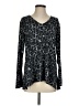 Natori Animal Print Black Gray Long Sleeve Top Size S - photo 1