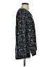Natori Animal Print Black Gray Long Sleeve Top Size S - photo 4
