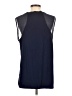 Mango Blue Sleeveless Top Size S - photo 2