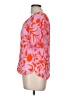 Talbots 100% Viscose Orange Short Sleeve Blouse Size M - photo 5