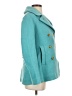 J.Crew Teal Wool Coat Size 4 - photo 4