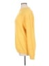 Chaps 100% Cotton Solid Yellow Pullover Sweater Size XL - photo 5