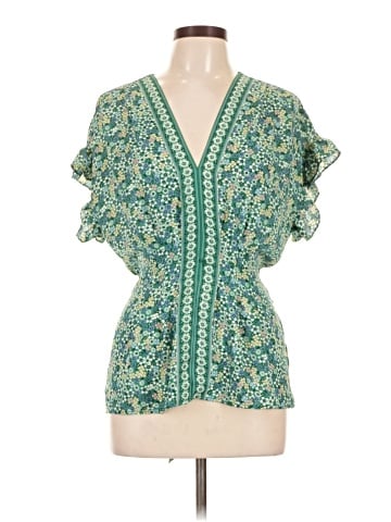 Max Studio Short Sleeve Blouse (view 1)