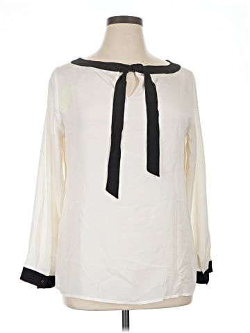 ELOQUII Long Sleeve Blouse (view 1)