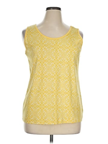 Lands' End Sleeveless T-Shirt (view 1)