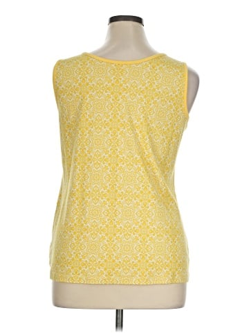 Lands' End Sleeveless T-Shirt (view 2)