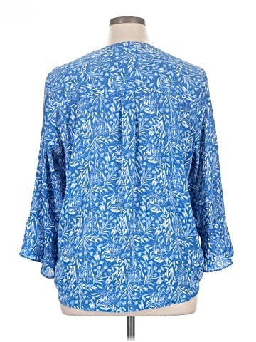 Style&Co 3/4 Sleeve Blouse (view 2)