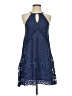 Alya 100% Polyester Blue Cocktail Dress Size S - photo 1