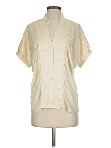 Diane von Furstenberg Short Sleeve Blouse (view 1)