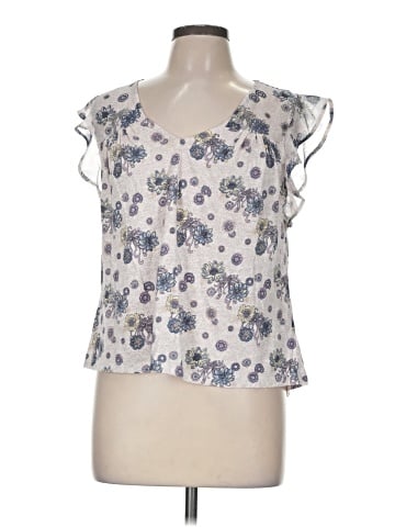 Lucky Brand Short Sleeve Blouse (view 1)