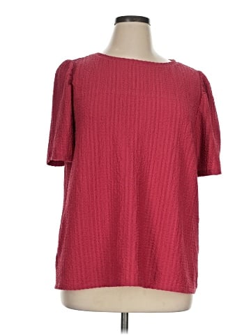 Ann Taylor LOFT Short Sleeve Blouse (view 1)