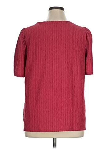 Ann Taylor LOFT Short Sleeve Blouse (view 2)