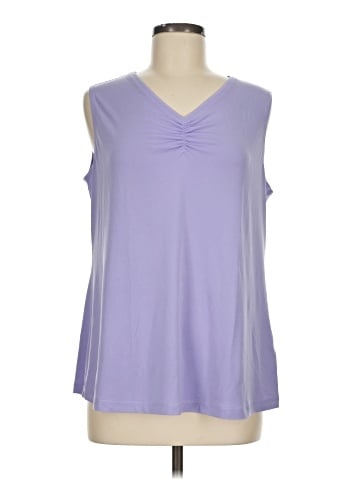 Susan Graver Sleeveless Blouse (view 1)