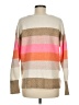 Ann Taylor LOFT Color Block Tan Pullover Sweater Size M - photo 2