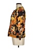 Pendleton Orange 3/4 Sleeve Blouse Size M - photo 5