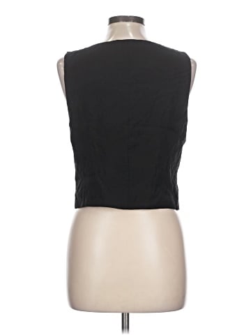 Madewell Katrina Crop Vest Top in Softdrape (view 2)