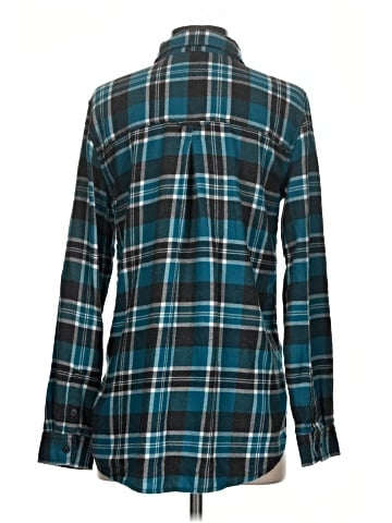 American Eagle Outfitters Long Sleeve Button-Down Shirt (view 2)
