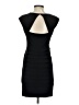 BCBGeneration Solid Black Cocktail Dress Size S - photo 2