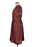 Halogen 100% Polyester Animal Print Red Casual Dress Size L - photo 5