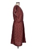 Halogen 100% Polyester Animal Print Red Casual Dress Size L - photo 4