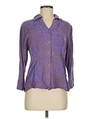 Tianello 3/4 Sleeve Button-Down Shirt (view 1)