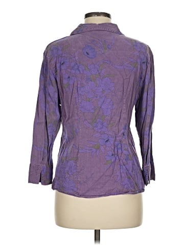 Tianello 3/4 Sleeve Button-Down Shirt (view 2)