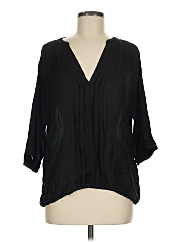 Joie 3/4 Sleeve Silk Top (view 1)