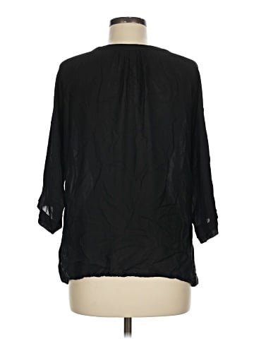 Joie 3/4 Sleeve Silk Top (view 2)