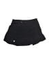 Lululemon Athletica Solid Black Skort Size 4 (tall) - photo 2