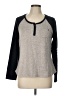 Tommy Hilfiger Gray Long Sleeve Top Size L - photo 1