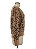 Heartloom Animal Print Brown Pullover Sweater Size M - photo 4
