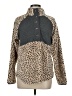 Maurices Animal Print Brown Pullover Sweater Size M - photo 1