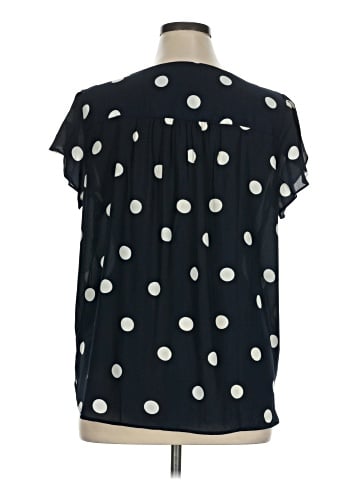 Ann Taylor LOFT Short Sleeve Blouse (view 2)
