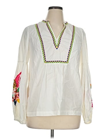 Crown & Ivy Long Sleeve Blouse (view 1)