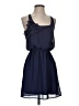 Eyeshadow 100% Polyester Solid Blue Cocktail Dress Size XS - photo 1