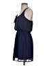 Eyeshadow 100% Polyester Solid Blue Cocktail Dress Size XS - photo 5