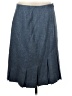 Talbots 100% Wool Gray Wool Skirt Size 8 - photo 1