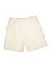 Calvin Klein 100% Polyester Solid Ivory Shorts Size 10 - photo 1