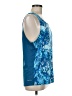 Nike 100% Polyester Blue Sleeveless Top Size M - photo 4