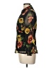 Worthington 100% Polyester Floral Black 3/4 Sleeve Blouse Size L - photo 5