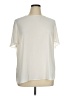 Ann Taylor 100% Polyester Ivory Short Sleeve Blouse Size XL - photo 1
