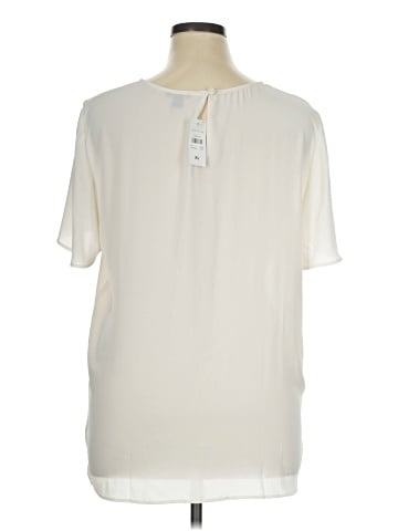 Ann Taylor Short Sleeve Blouse (view 2)