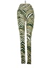 Team Apparel Print Green Leggings Size XS - photo 2