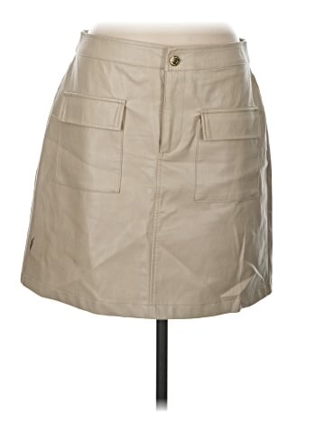 Marc New York Faux Leather Skirt (view 1)