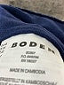Boden Chevron-herringbone Blue One Piece Swimsuit Size 10R - photo 3