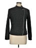 Ann Taylor Houndstooth Gray Jacket Size 8 - photo 1