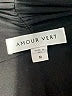 Amour Vert Black Long Sleeve Blouse Size M - photo 7