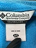 Columbia 100% Polyester Solid Blue Track Jacket Size 4 - 5 - photo 3