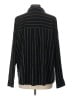 Caslon Stripes Black Long Sleeve Blouse Size L - photo 2