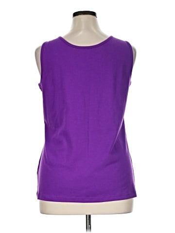 Lands' End Sleeveless T-Shirt (view 2)